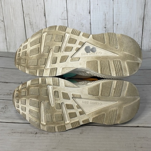 Gianni Bini Troye Chunky Taupe/Multi ColorLace-Up Sneakers - Picture 7 of 12